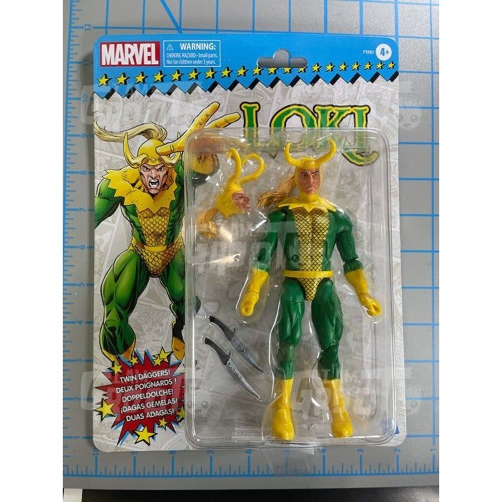 Marvel Legends Retro Loki Action Figure [0721C]